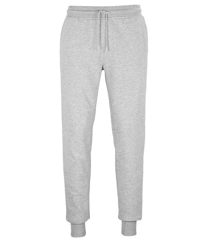 SOL'S Unisex Jumbo Organic Jog Pants in Grey Marl