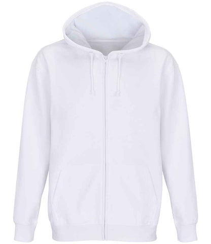 SOL'S Unisex Carter Full Zip Hoodie in White