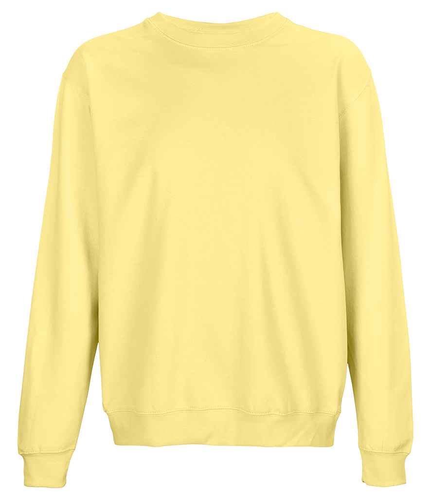 SOL'S Unisex Columbia Sweatshirt in Light Yellow