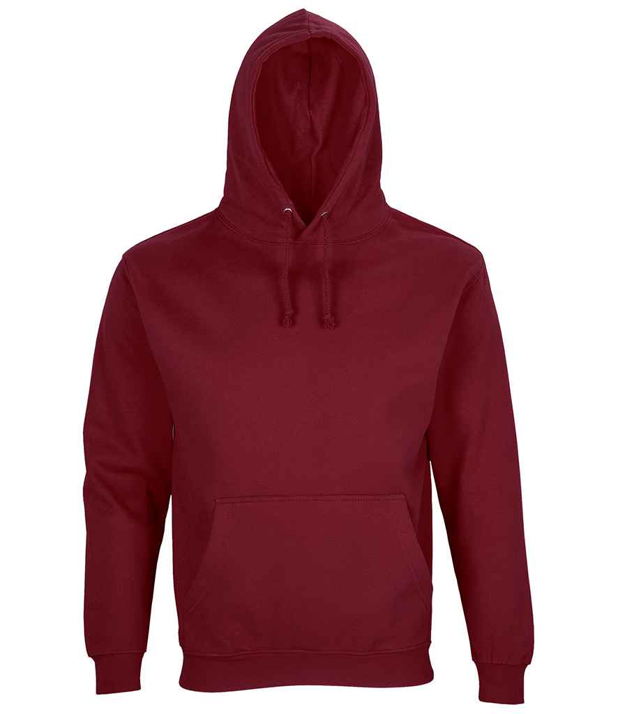 SOL'S Unisex Condor Hoodie in Burgundy