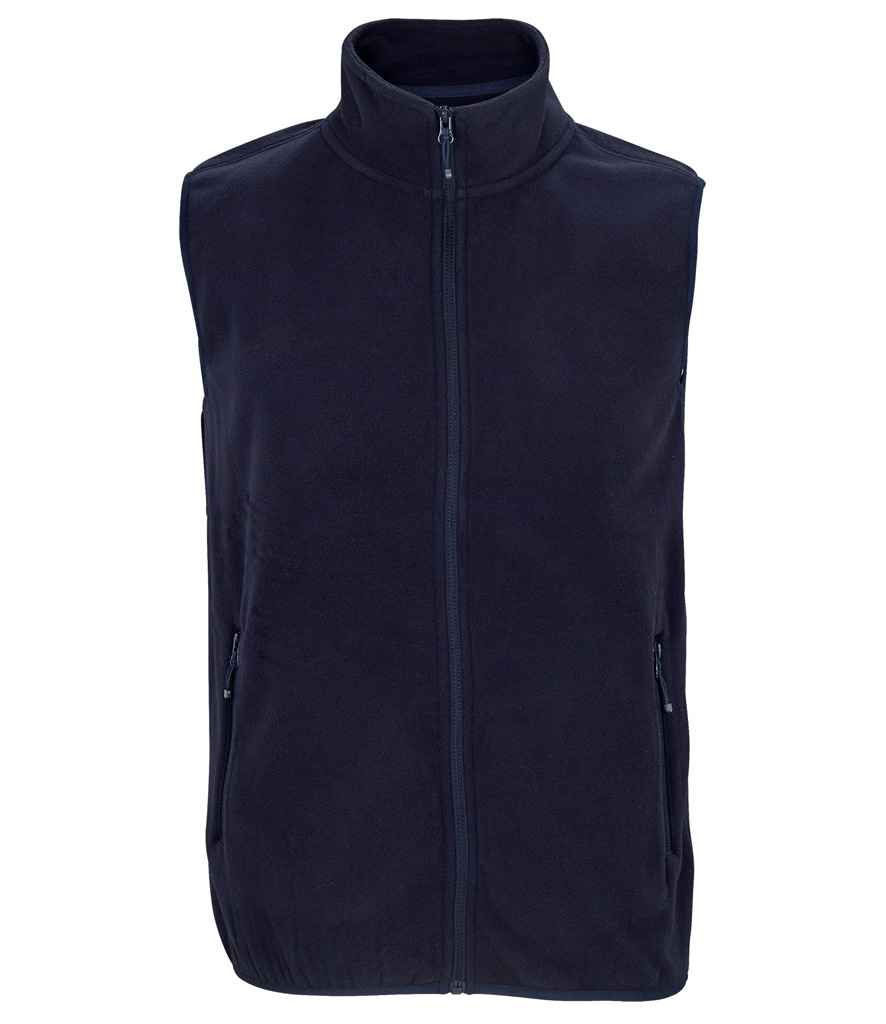 SOL'S Unisex Factor Recycled Micro Fleece Bodywarmer - Navy