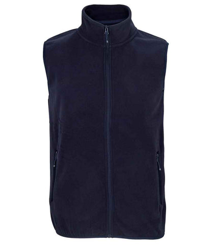 SOL'S Unisex Factor Recycled Micro Fleece Bodywarmer - Navy