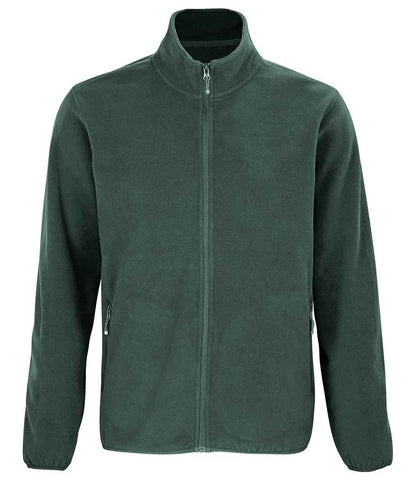 SOL'S Factor Recycled Micro Fleece Jacket in Forest Green