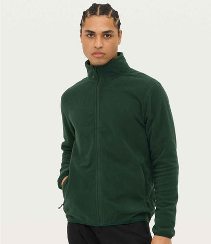 SOL'S Factor Recycled Micro Fleece Jacket - Forest Green