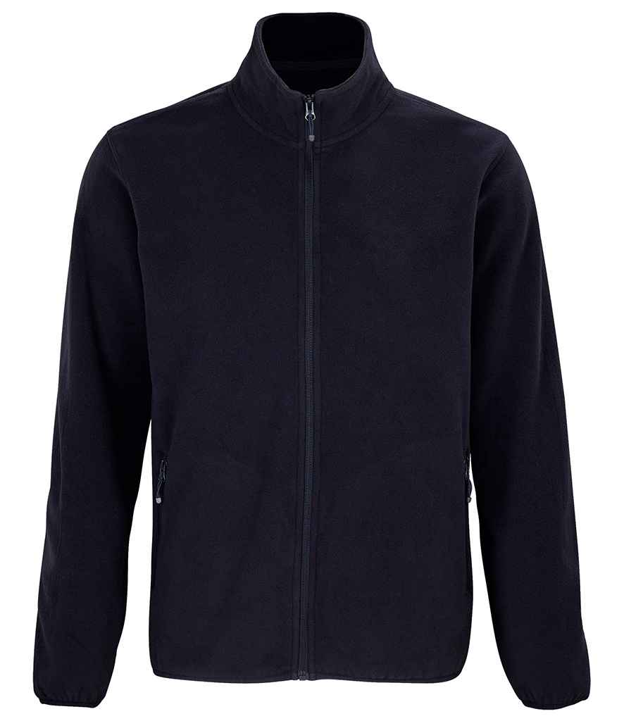SOL'S Factor Recycled Micro Fleece Jacket - Navy