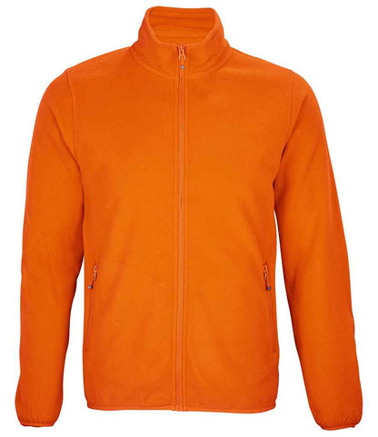 SOL'S Factor Recycled Micro Fleece Jacket in Orange