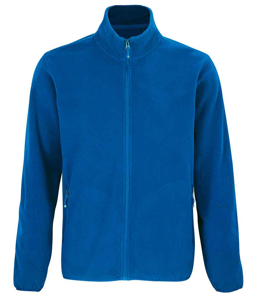 SOL'S Factor Recycled Micro Fleece Jacket - Royal Blue