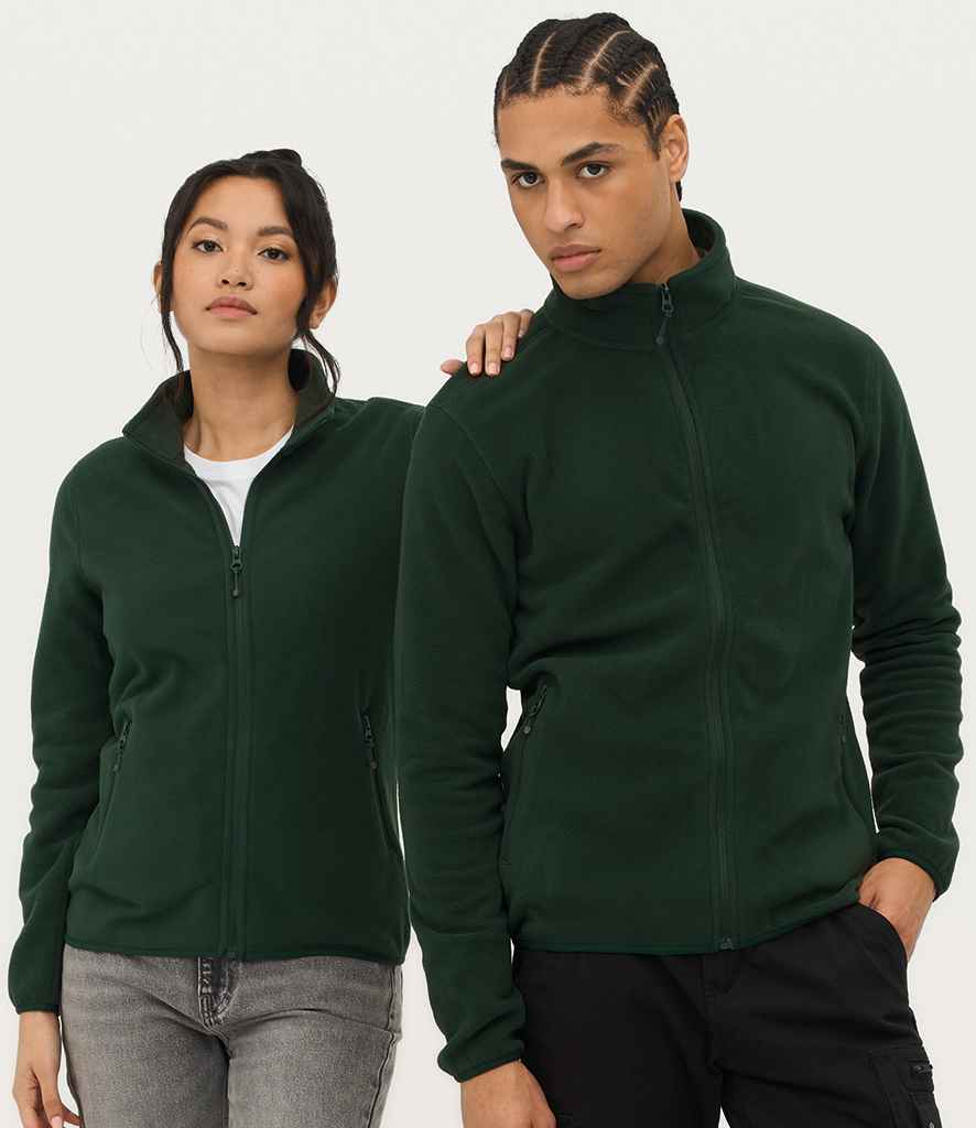 SOL'S Ladies Factor Recycled Micro Fleece Jacket - model image