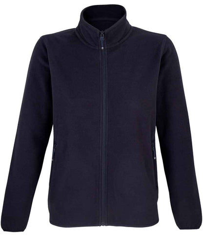 SOL'S Ladies Factor Recycled Micro Fleece Jacket - Navy