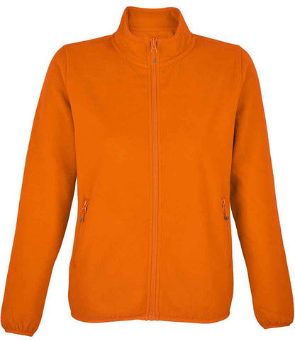 SOL'S Ladies Factor Recycled Micro Fleece Jacket - Orange
