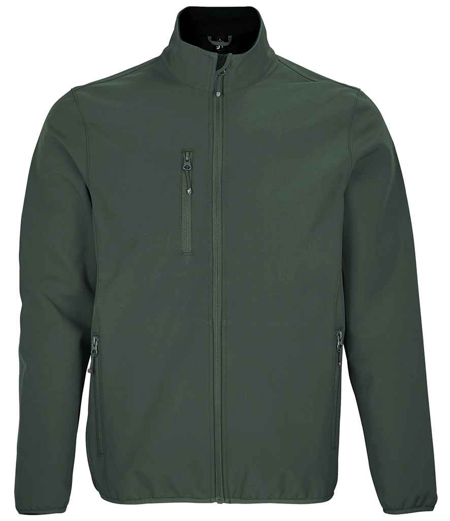 SOL'S Falcon Recycled Soft Shell Jacket - Forest Green