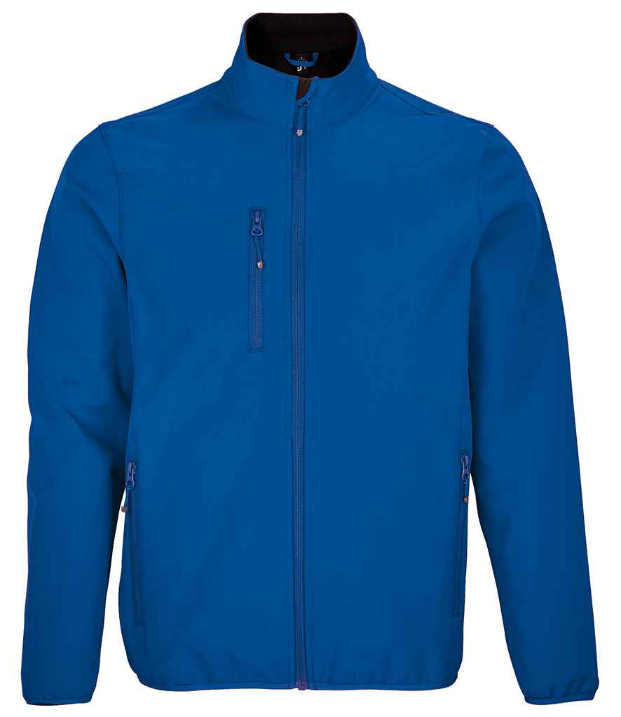 SOL'S Falcon Recycled Soft Shell Jacket - Royal Blue