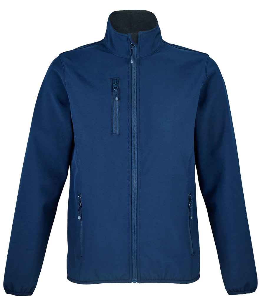 SOL'S Ladies Falcon Recycled Soft Shell Jacket - Abyss Blue