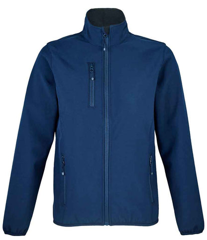 SOL'S Ladies Falcon Recycled Soft Shell Jacket - Abyss Blue
