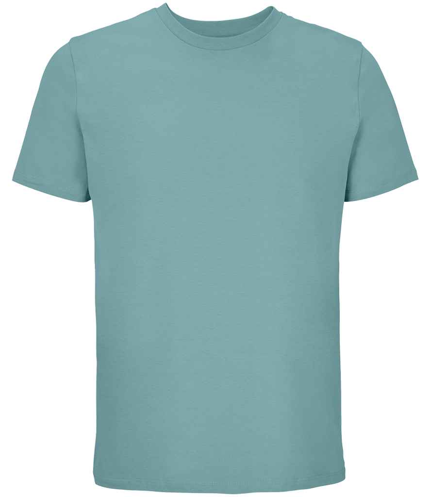 SOL'S Unisex Legend Organic T-Shirt in Pool Blue