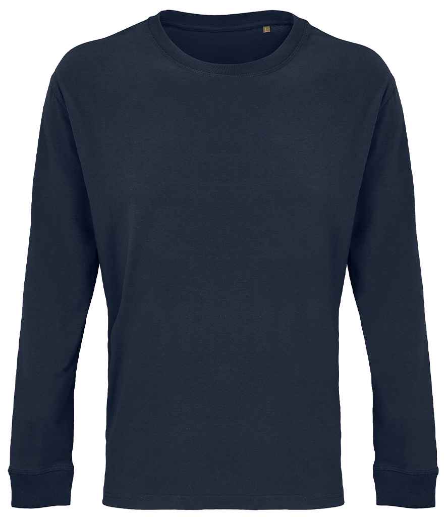 SOL'S Unisex Pioneer Long Sleeve T-Shirt - French Navy