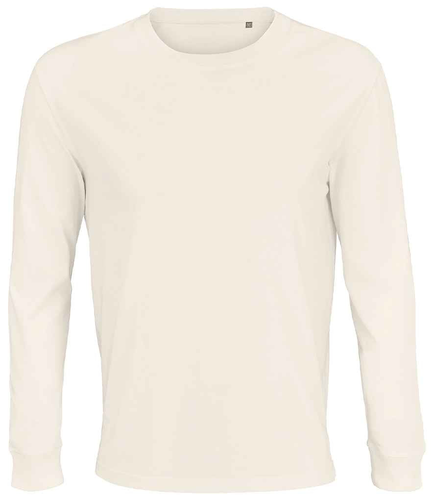 SOL'S Unisex Pioneer Long Sleeve T-Shirt - Off White