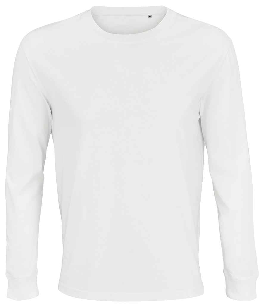 SOL'S Unisex Pioneer Long Sleeve T-Shirt - White