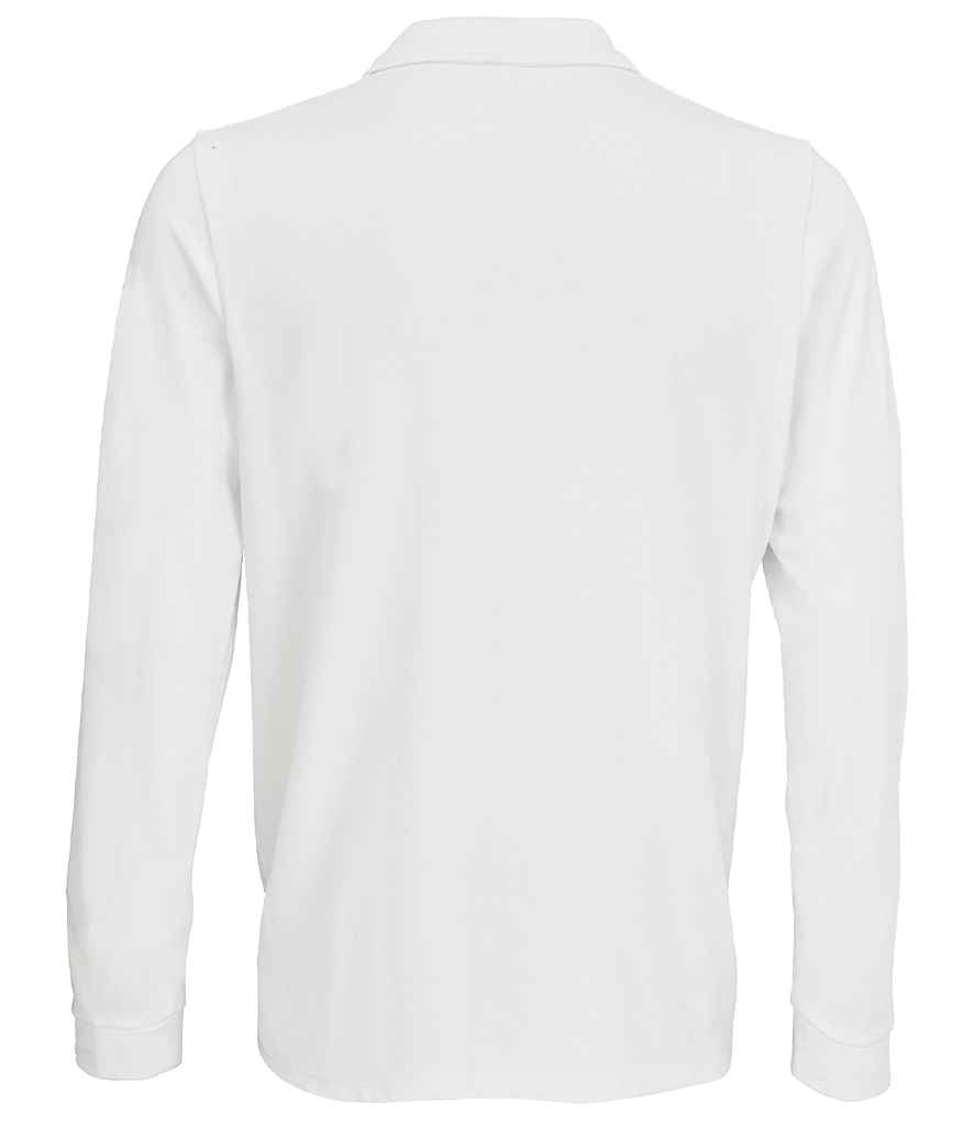 SOL'S Unisex Prime Long Sleeve Piqué Polo Shirt