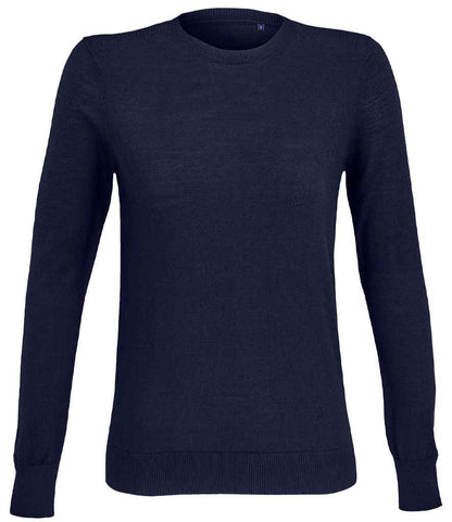 NEOBLU Ladies Stuart Round Neck Sweater in Night Blue