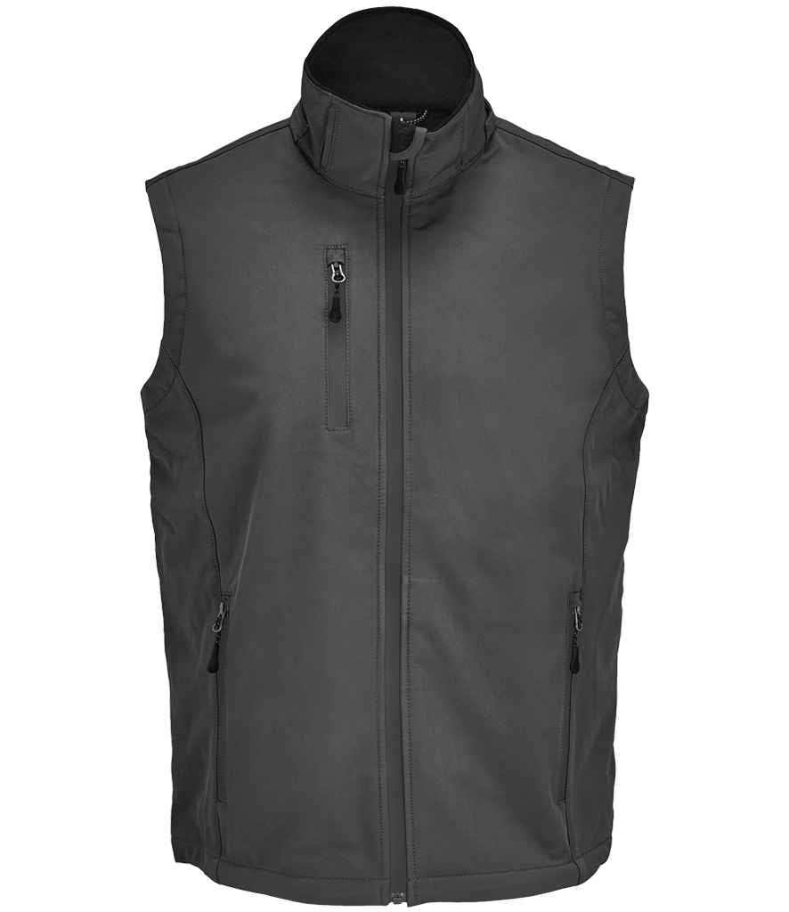 SOL'S Unisex Falcon 3-in-1 Soft Shell Jacket in Charcoal