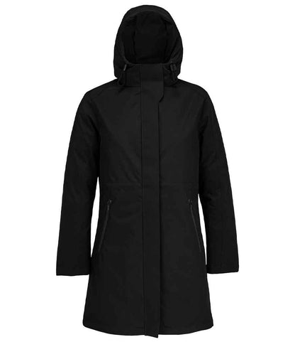 NEOBLU Ladies Alfi Warm Parka Jacket in Deep Black