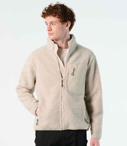SOL'S Unisex Fury Sherpa Jacket - Shear Beige/Beige