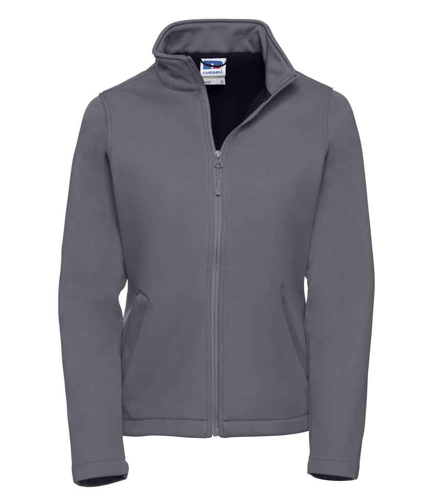 Russell Russell Athletic Ladies Smart Soft Shell Jacket Convoy Grey