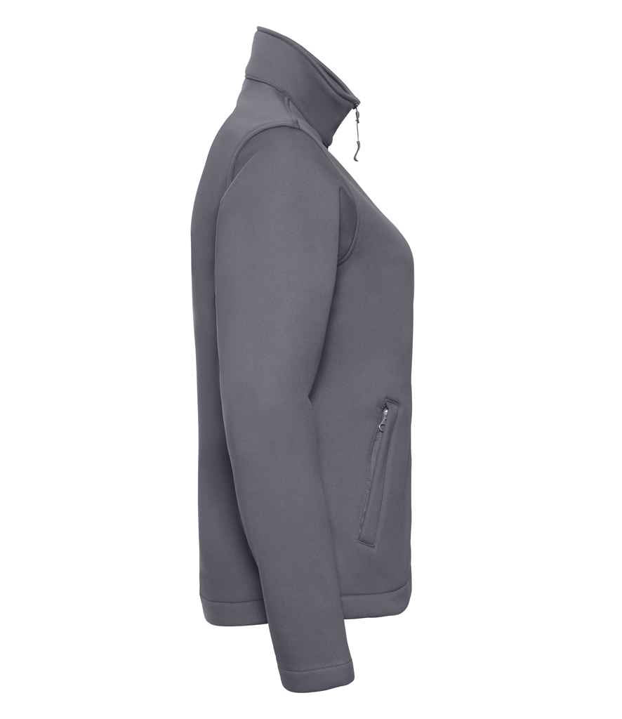 Russell Russell Athletic Ladies Smart Soft Shell Jacket Convoy Grey