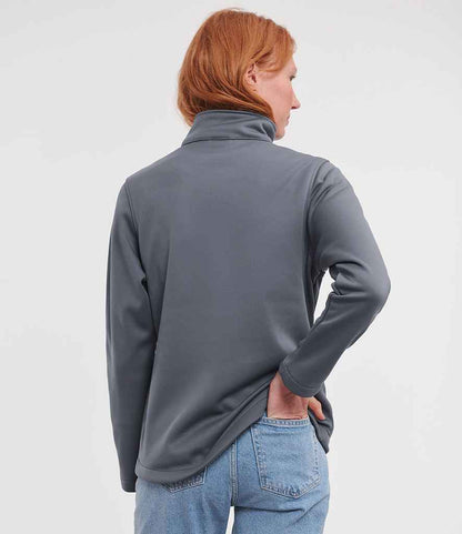 Russell Russell Athletic Ladies Smart Soft Shell Jacket Convoy Grey