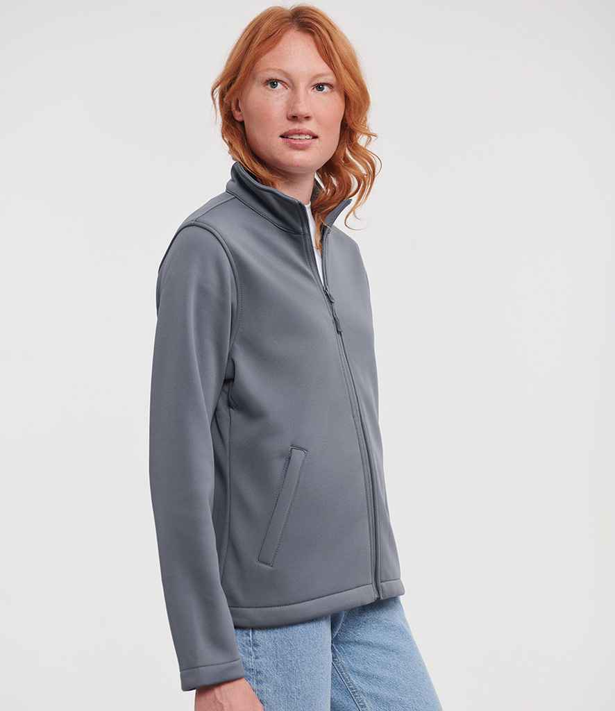 Russell Russell Athletic Ladies Smart Soft Shell Jacket Convoy Grey