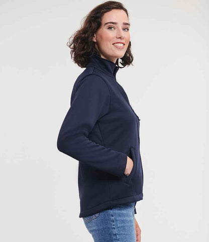 Russell Russell Athletic Ladies Smart Soft Shell Jacket French Navy