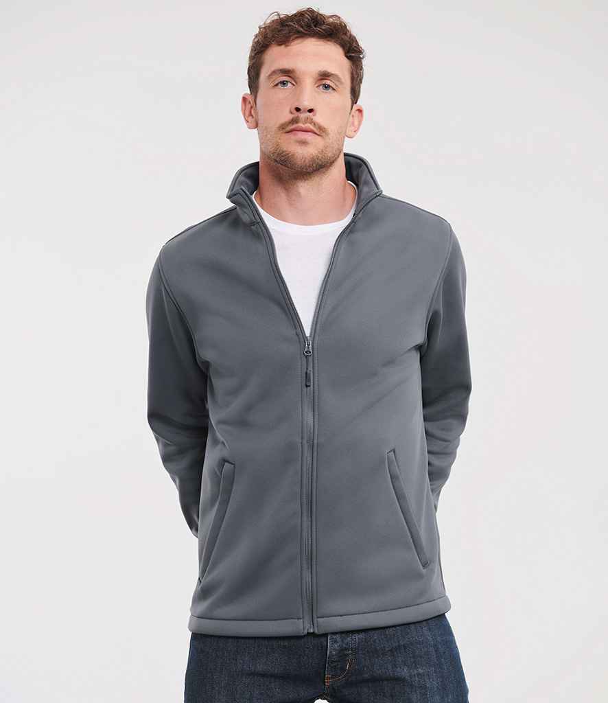 Russell Russell Athletic Smart Soft Shell Jacket Convoy Grey