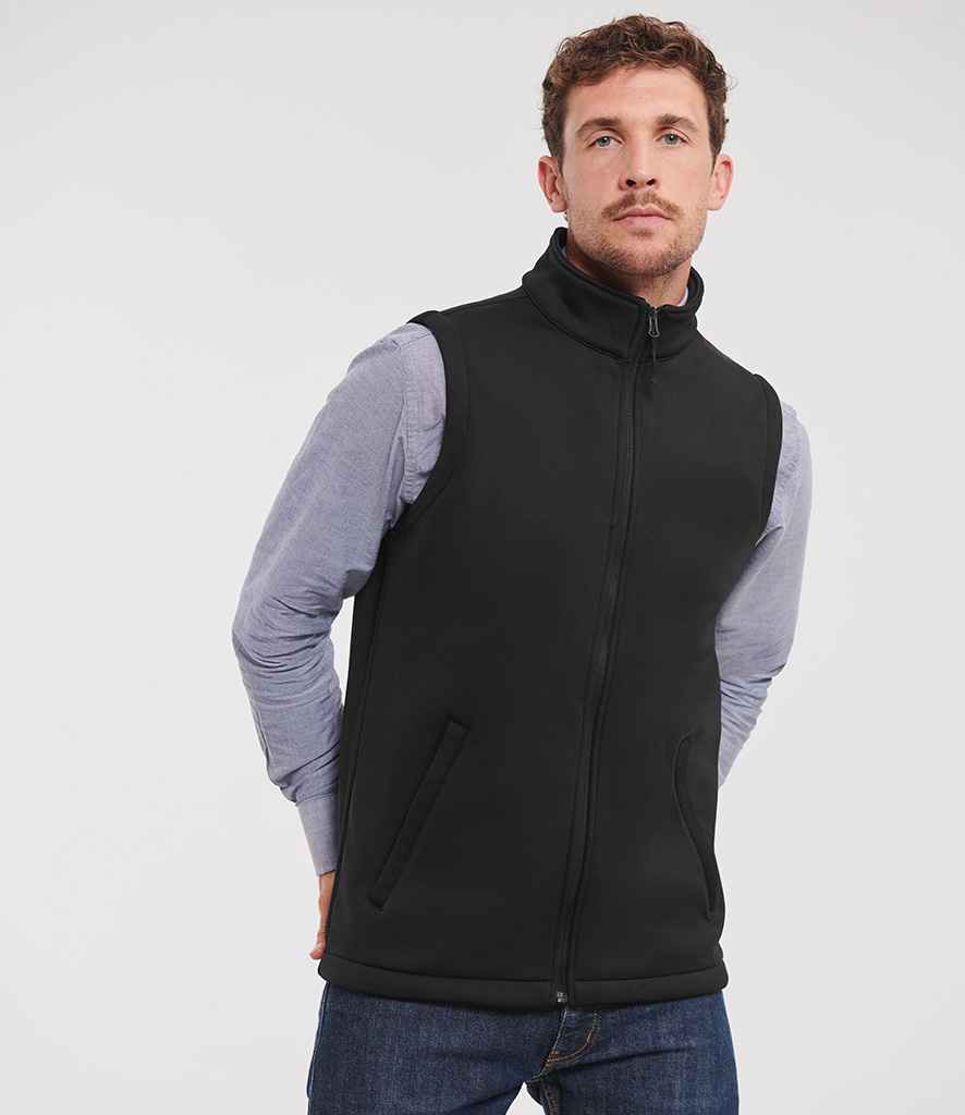 Russell Russell Athletic Smart Soft Shell Gilet Black