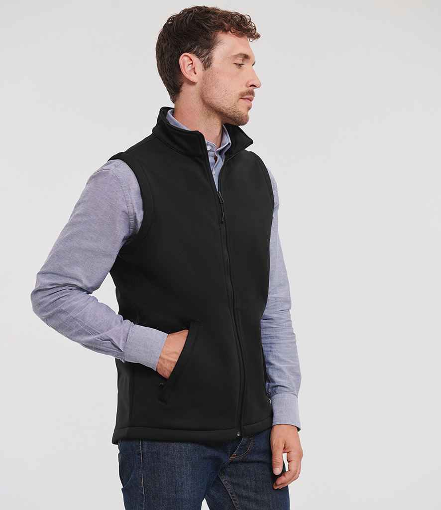 Russell Russell Athletic Smart Soft Shell Gilet Black