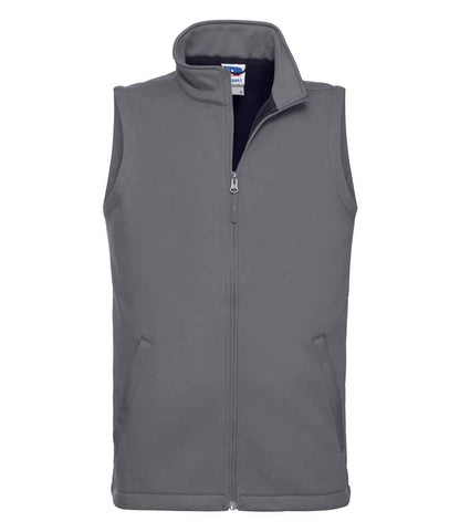 Russell Russell Athletic Smart Soft Shell Gilet Convoy Grey