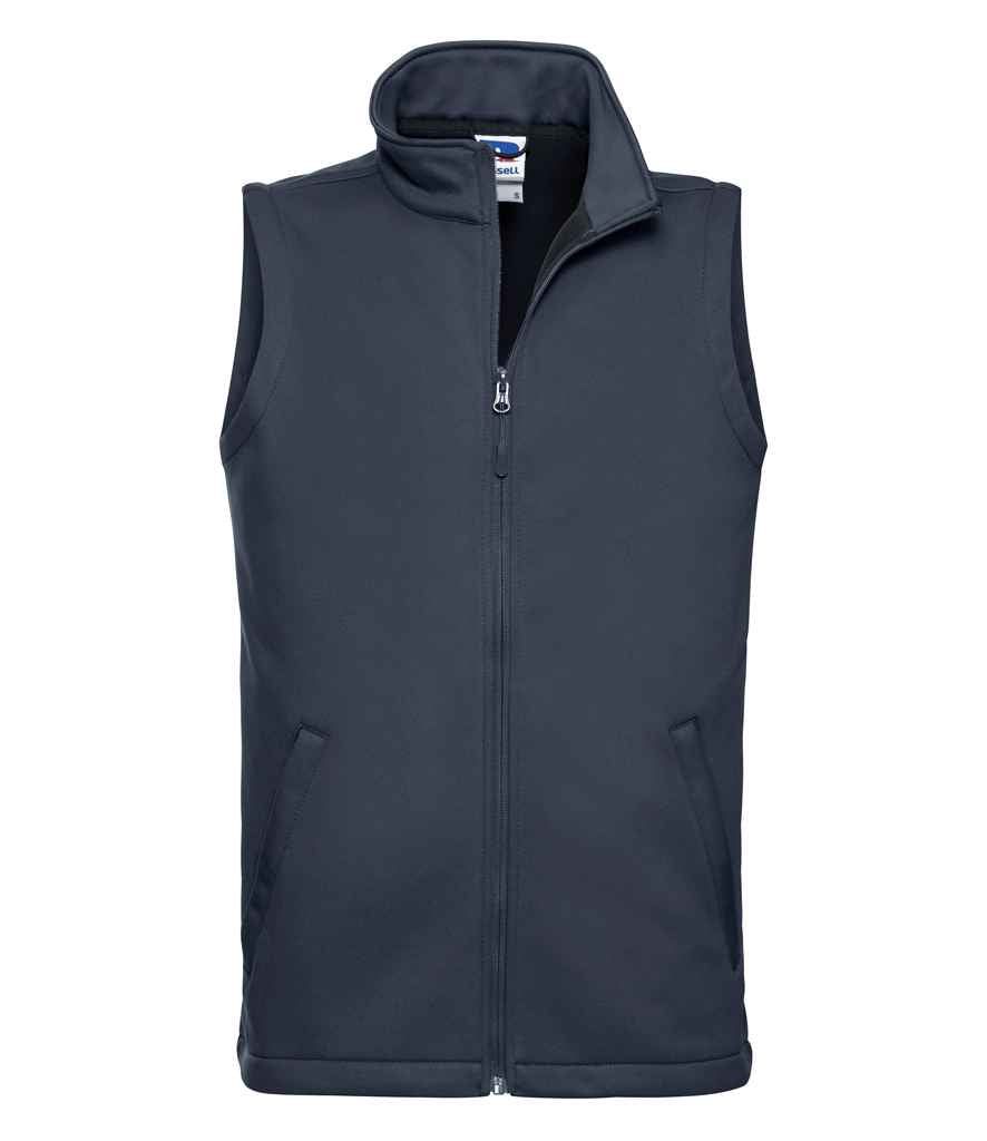 Russell Russell Athletic Smart Soft Shell Gilet French Navy