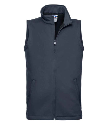 Russell Russell Athletic Smart Soft Shell Gilet French Navy