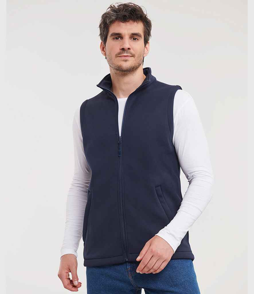 Russell Russell Athletic Smart Soft Shell Gilet French Navy