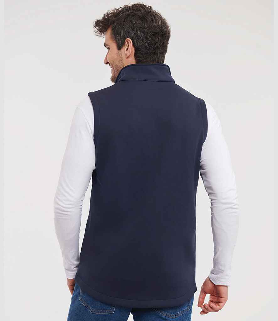 Russell Russell Athletic Smart Soft Shell Gilet French Navy