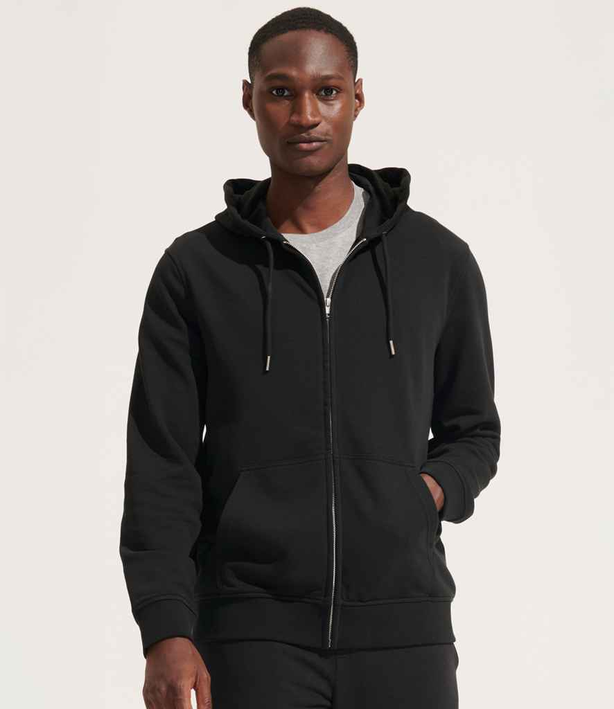 SOL'S Unisex Calipso Eco Friendly Full Zip Hoodie - model image