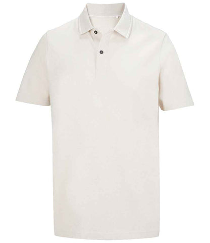 NEOBLU Unisex Orel Piqué Polo Shirt in Dusty Beige
