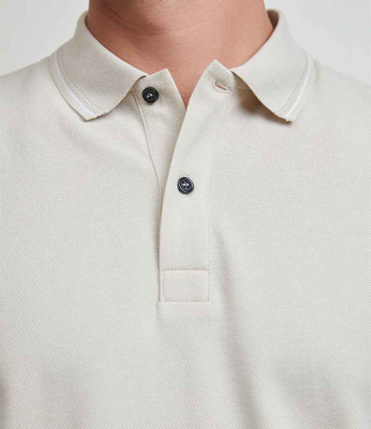 NEOBLU Unisex Orel Piqué Polo Shirt - model image