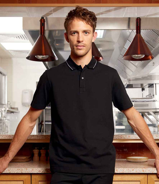 NEOBLU Unisex Orel Piqué Polo Shirt - Deep Black
