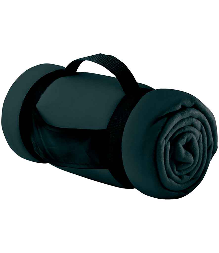 SOL'S Stavenger Plaid Fleece Blanket in Dark Grey