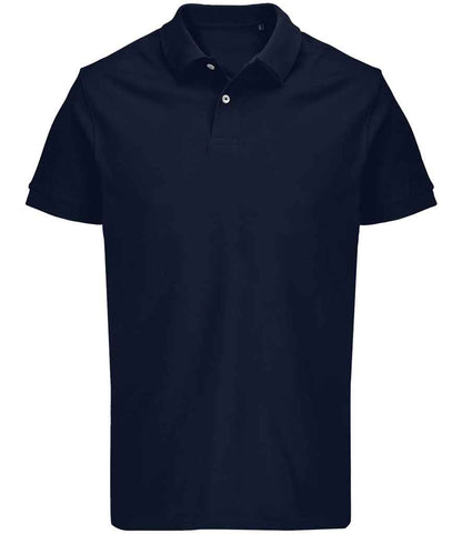 SOL'S Unisex Pacific Twin Piqué Polo Shirt in French Navy