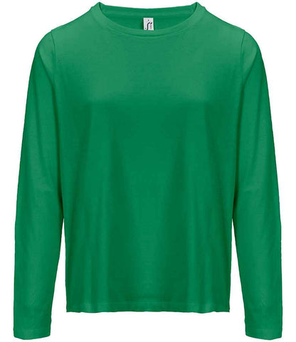 SOL'S Ladies Monarch Long Sleeve T-Shirt - Kelly Green
