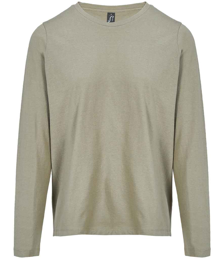 SOL'S Ladies Monarch Long Sleeve T-Shirt - Khaki