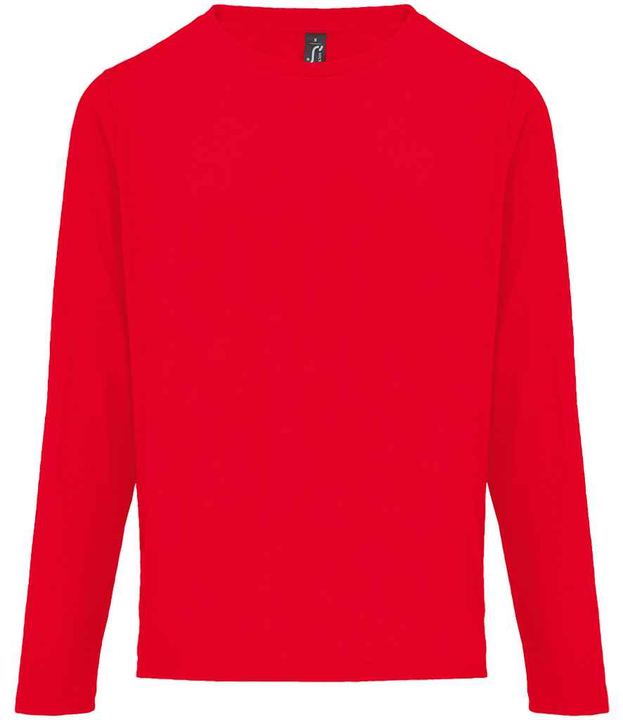 SOL'S Ladies Monarch Long Sleeve T-Shirt - Red