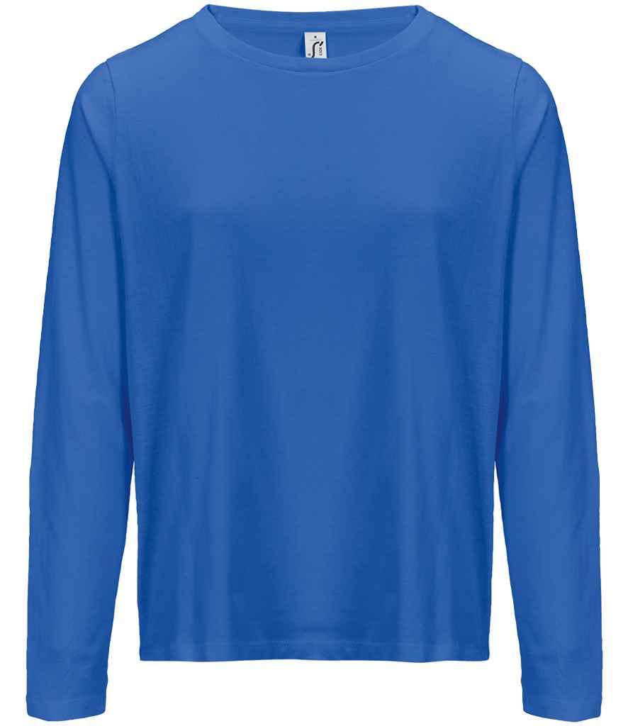 SOL'S Ladies Monarch Long Sleeve T-Shirt - Royal Blue